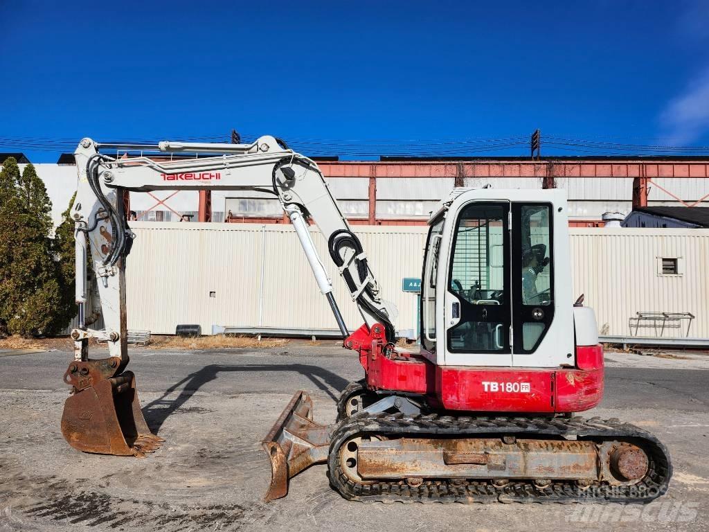 Takeuchi TB 180 FR Escavadeiras de esteiras