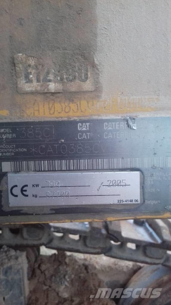 CAT 385 C FS Escavadeiras de esteiras