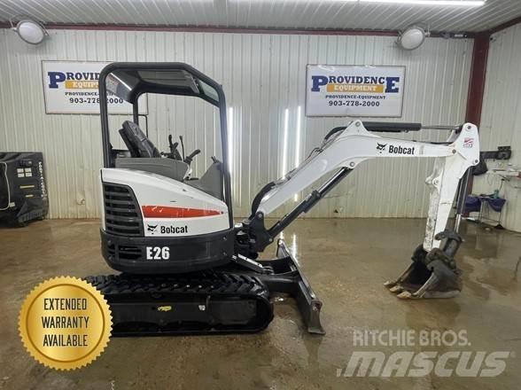 Bobcat E26 Miniescavadeiras