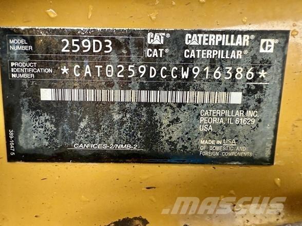 CAT 259D3 Minicarregadeiras