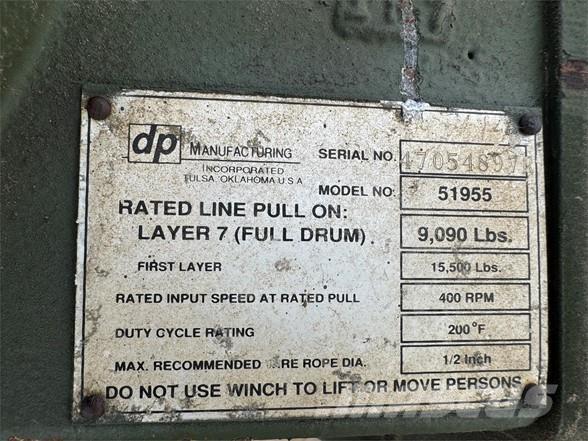  DP WINCH 51955 Outros componentes