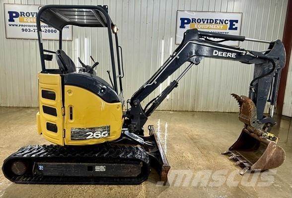 John Deere 26G Miniescavadeiras