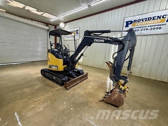 John Deere 26G Miniescavadeiras