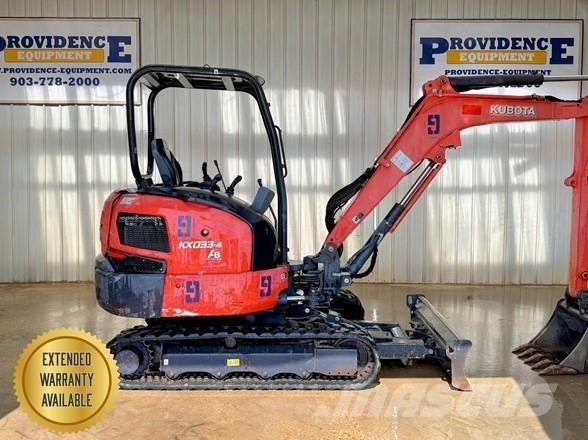 Kubota KX033-4 Miniescavadeiras