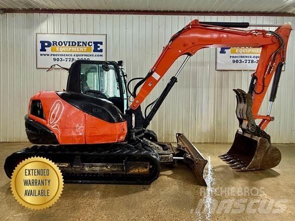 Kubota KX080-4 Escavadeiras de esteiras