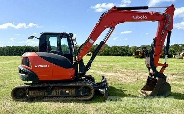 Kubota KX080-5 Escavadeiras de esteiras