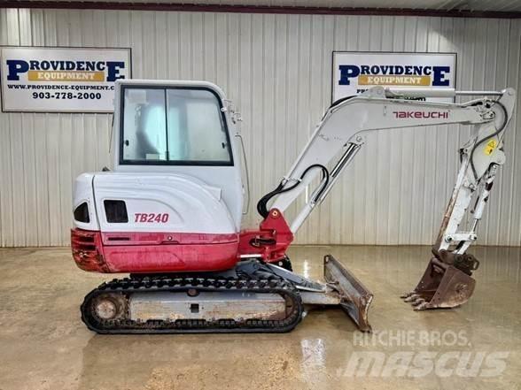 Takeuchi TB240 Miniescavadeiras