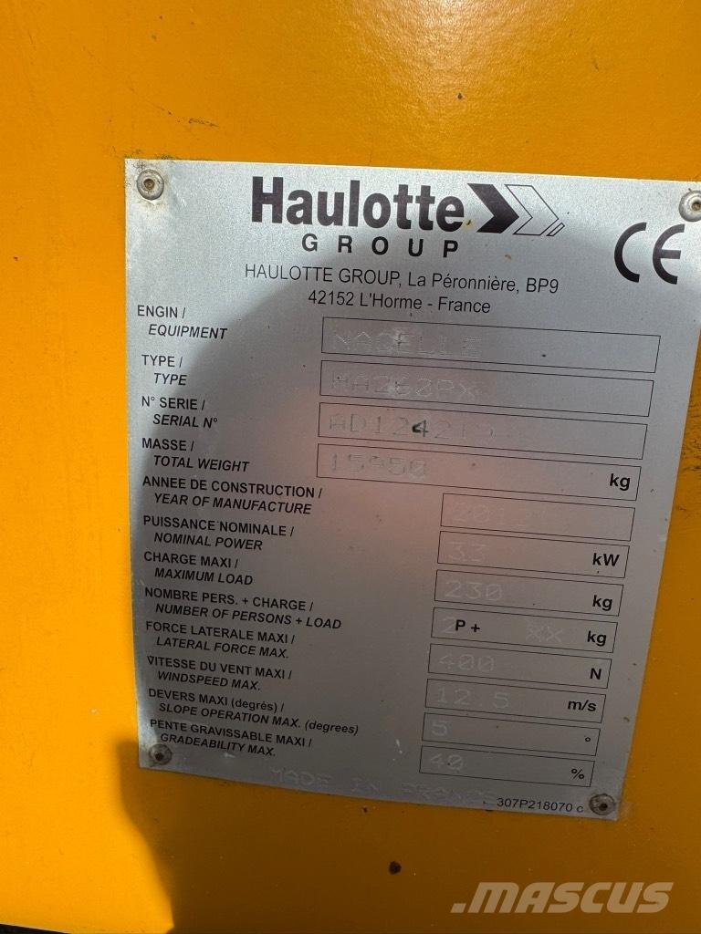 Haulotte HA 260 PX Elevadores braços articulados