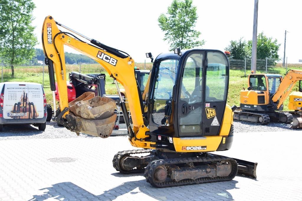 JCB 8026 CTS Miniescavadeiras