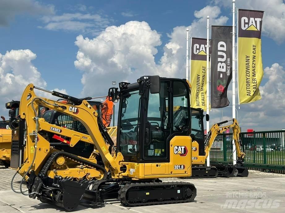 CAT 301.8 Miniescavadeiras