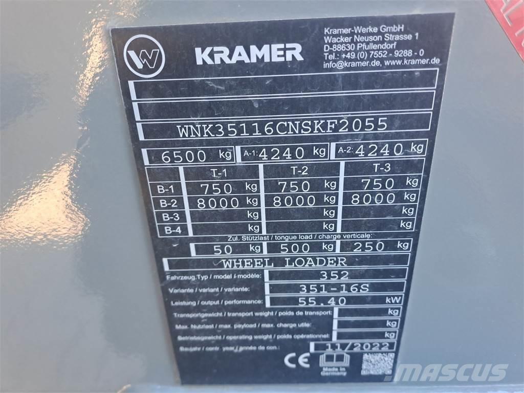 Kramer 8095 Carregadeiras de rodas