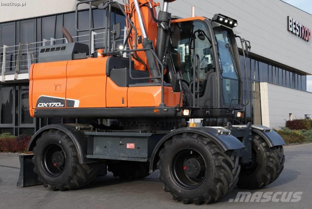 Doosan DX170W-5 Escavadoras de rodas