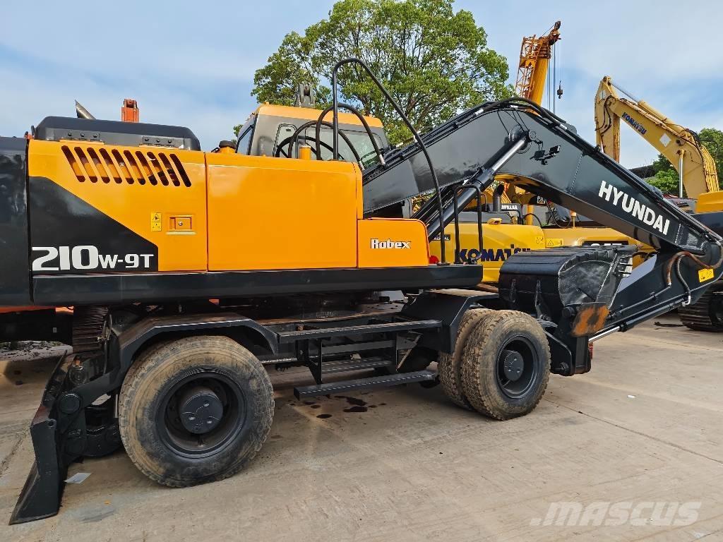 Hyundai r210w-9 Escavadoras de rodas
