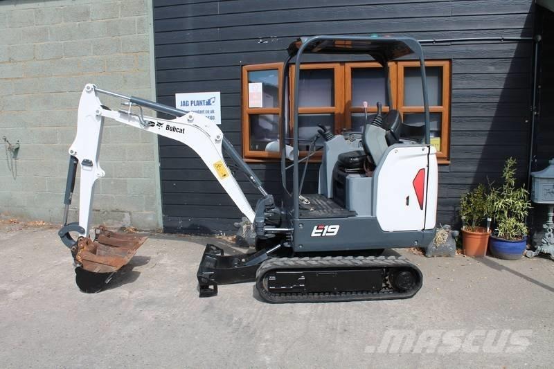 Bobcat E 19 Miniescavadeiras