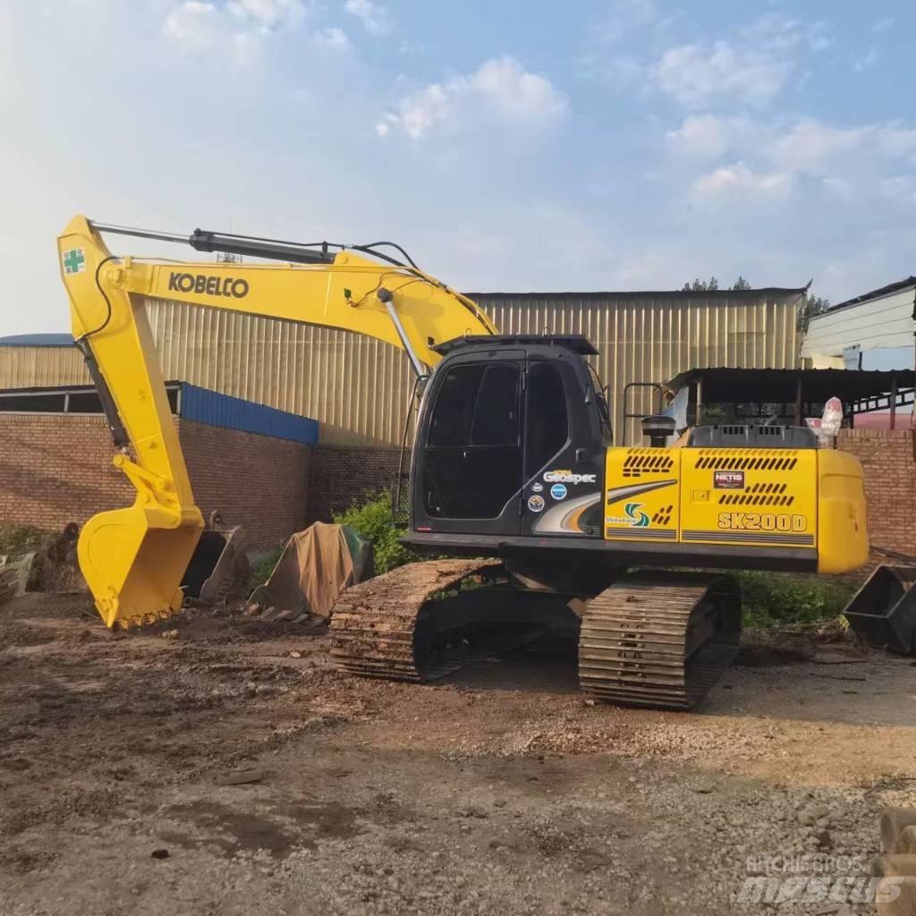 Kobelco SK200D Escavadeiras de esteiras