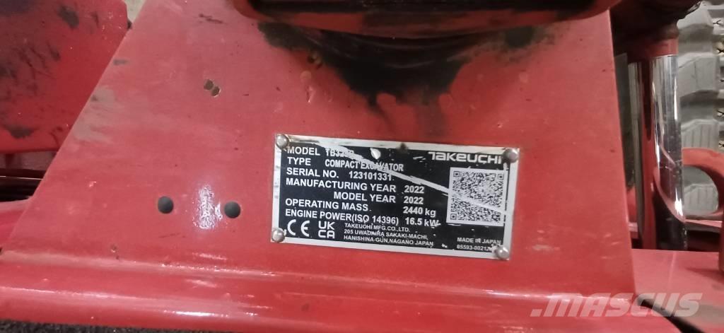 Takeuchi TB 325 R Miniescavadeiras