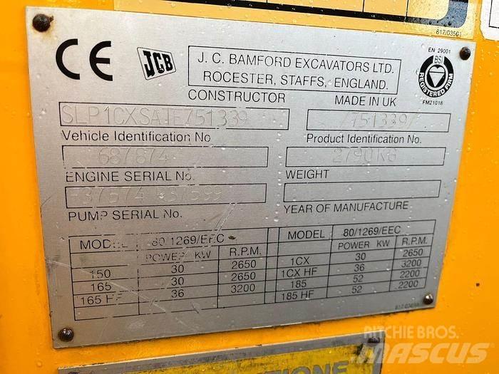 JCB 1CX Retroescavadeiras
