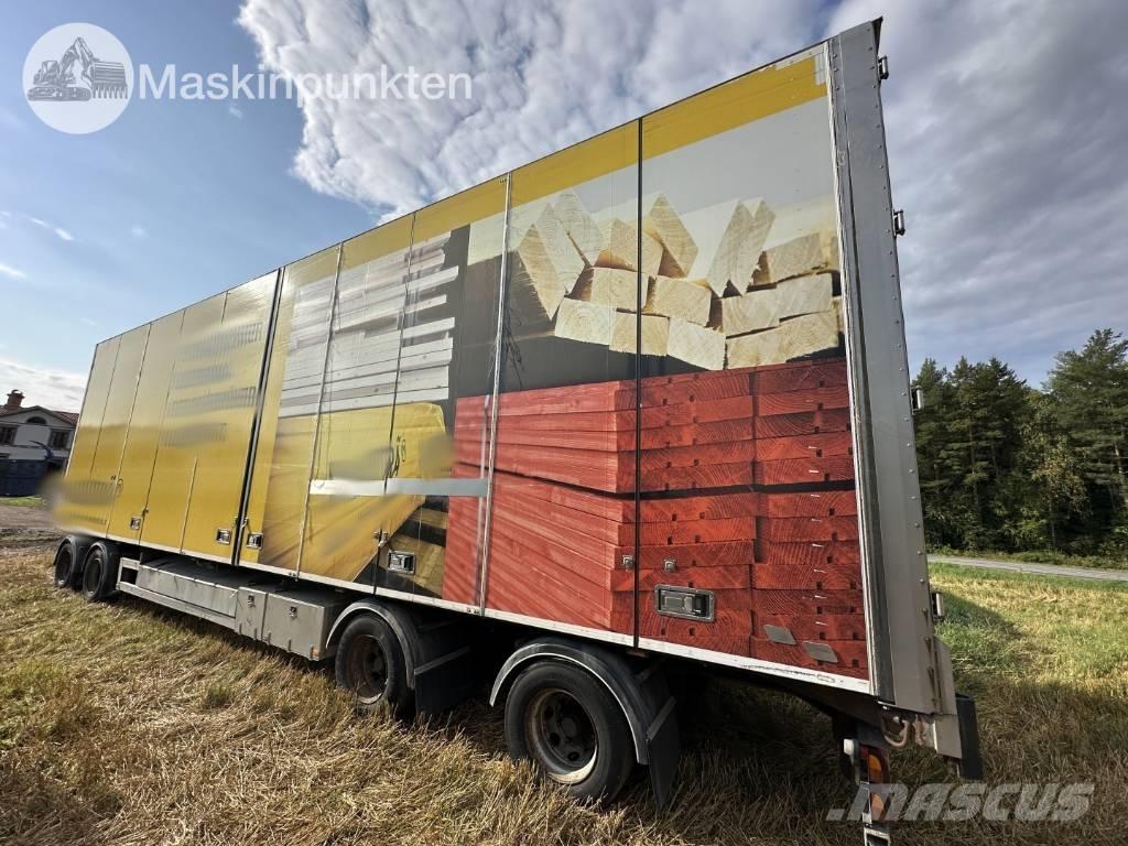 Närko D4ZW13L62 Reboques de caixa fechada