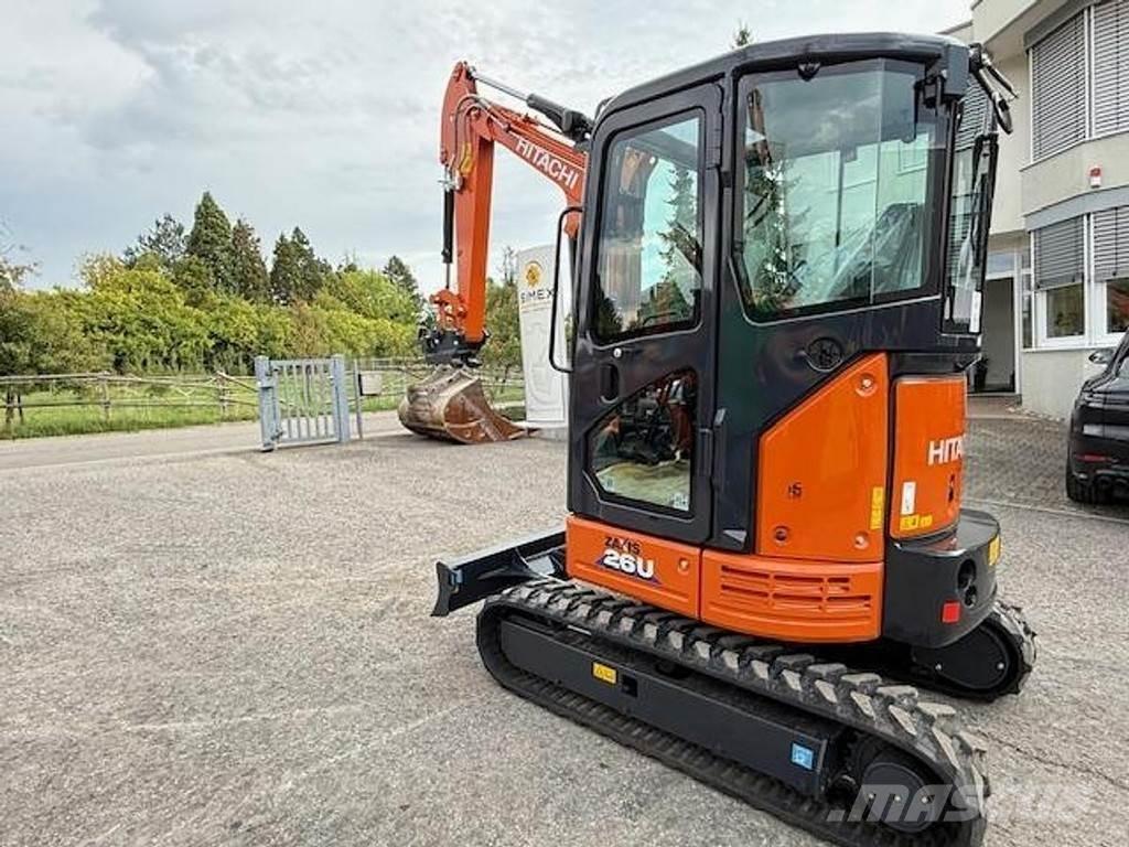 Hitachi ZX26 U-6 Miniescavadeiras