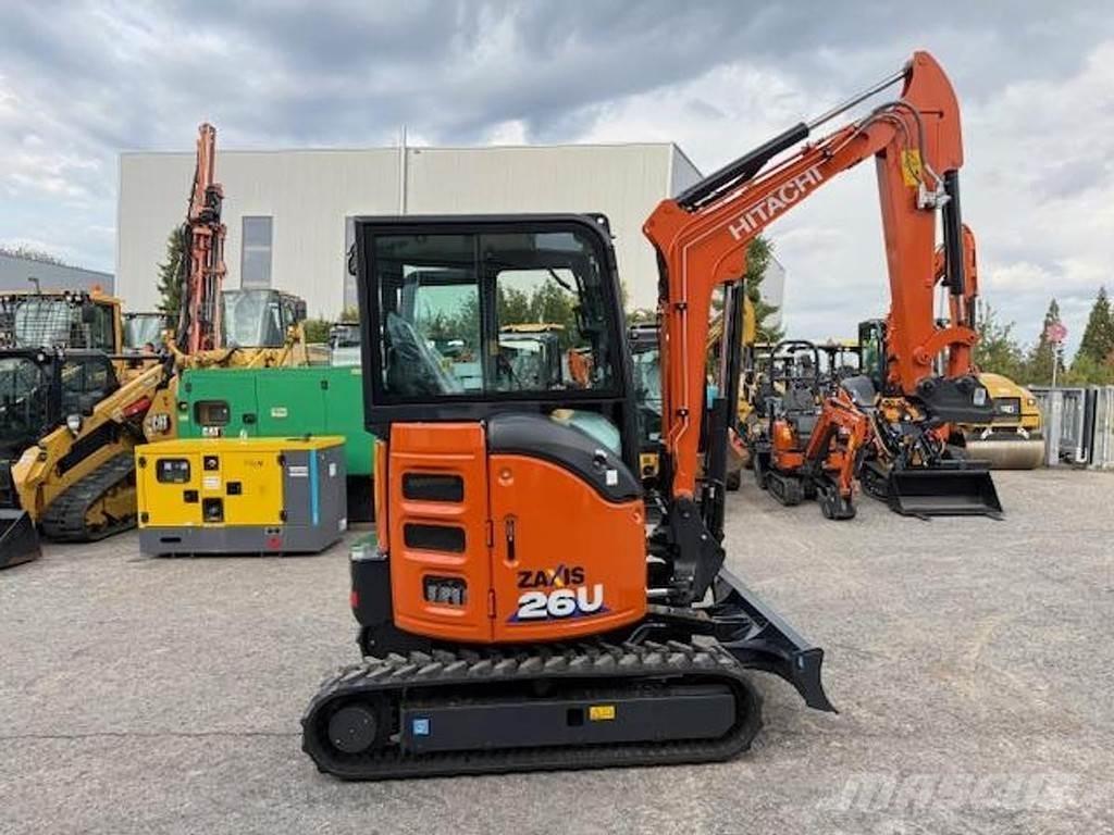 Hitachi ZX26 U-6 Miniescavadeiras