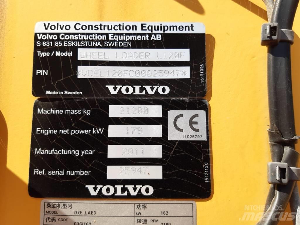 Volvo L 120 F Carregadeiras de rodas