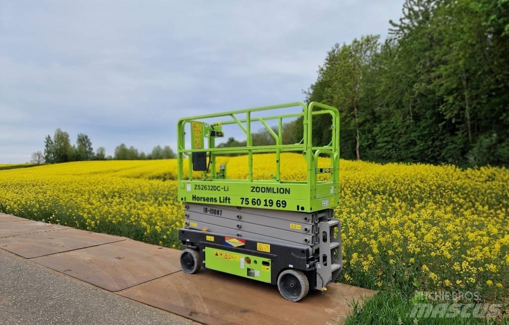 Zoomlion ZS2632DC-Li Elevadores de tesoura