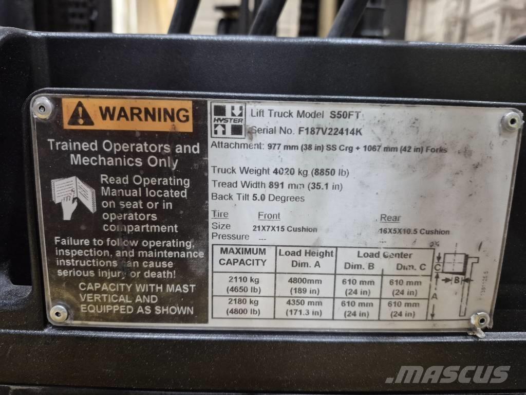Hyster S 50 FT Empilhadores - Outros