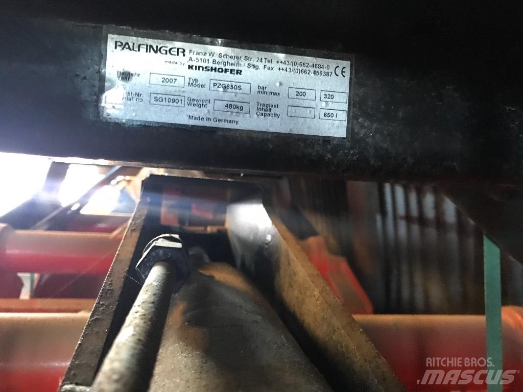 Palfinger PZG650S Acessórios de manuseamento de carga