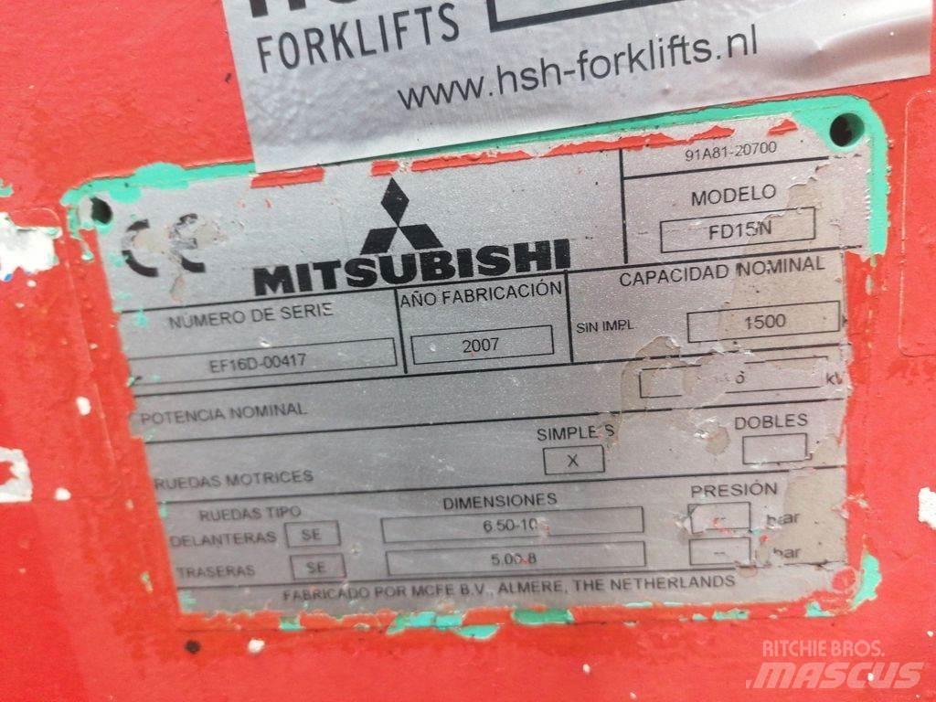 Mitsubishi FD15N Empilhadores Diesel
