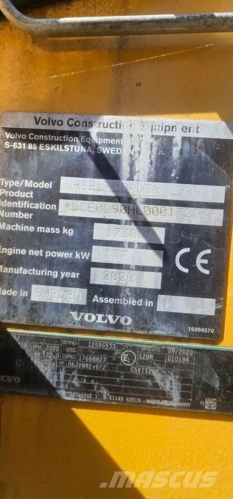 Volvo L 90 H Carregadeiras de rodas