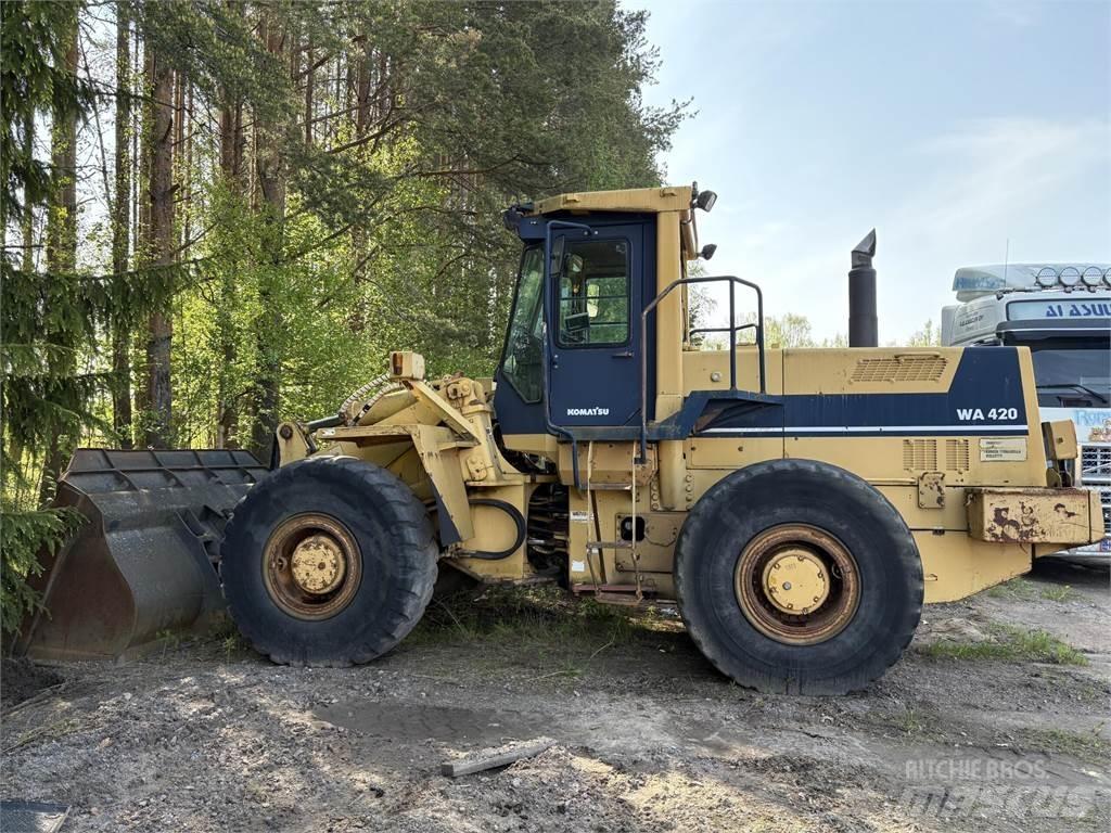 Komatsu WA420-1 Carregadeiras de rodas