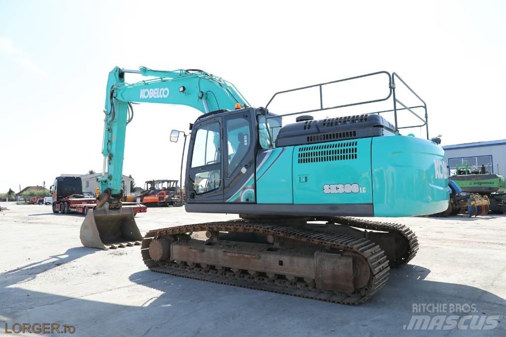 Kobelco SK 300 LC - 10 Escavadeiras de esteiras
