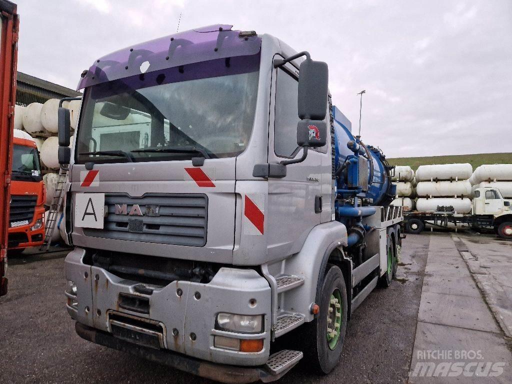 MAN TGA 26.360 6X2 Camiões Aspiradores Combi