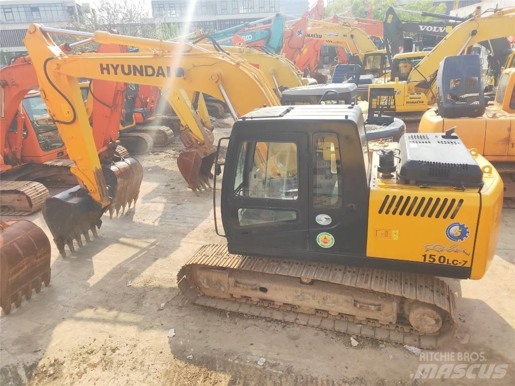 Hyundai R150LC-7 Escavadeiras de esteiras