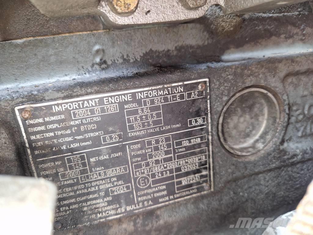 Liebherr D 924 TI-E Motores