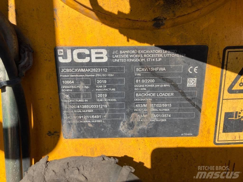 JCB 5 CX Wastemaster Retroescavadeiras