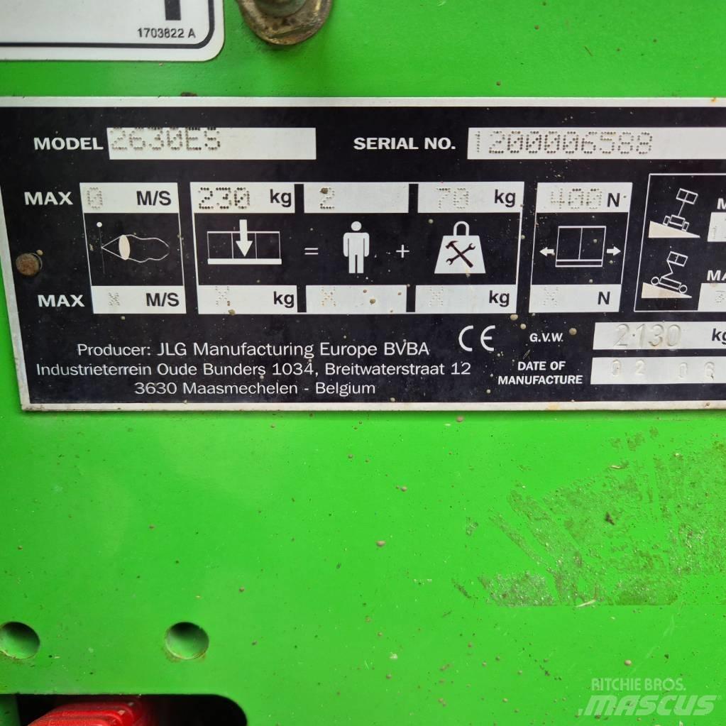JLG 2630 ES Elevadores de tesoura