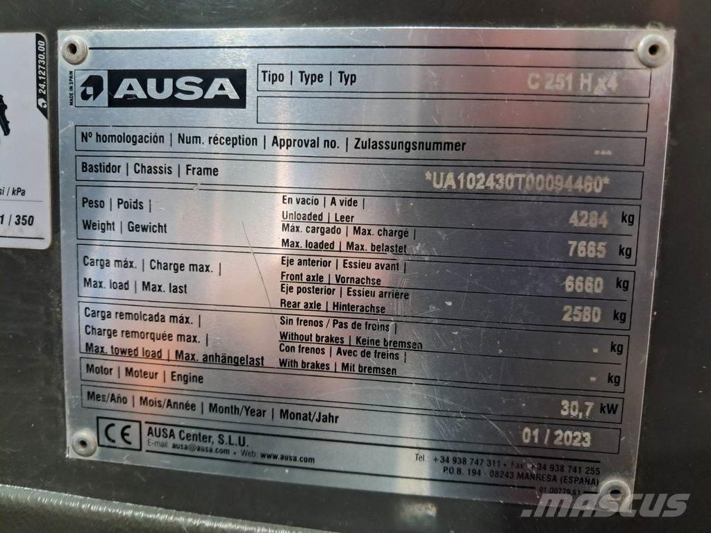 Ausa C251 HX4 Empilhadores todo-terreno