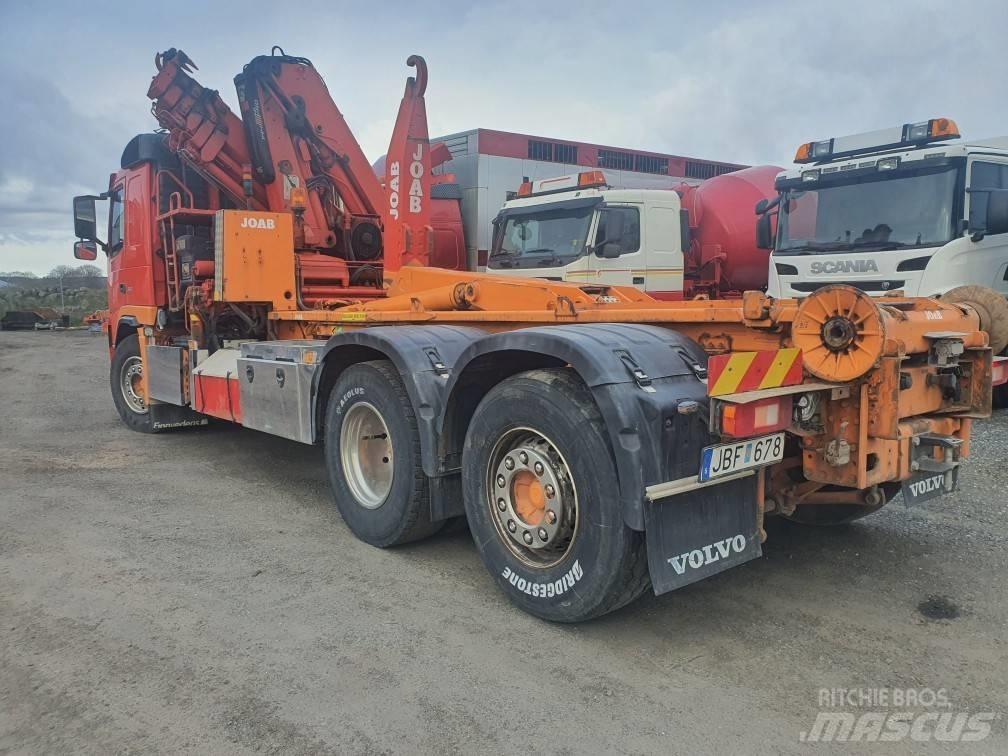 Volvo FM 380 Camiões caixa desmontável com elevador de cabo