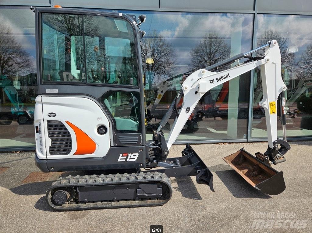 Bobcat E 19 Miniescavadeiras