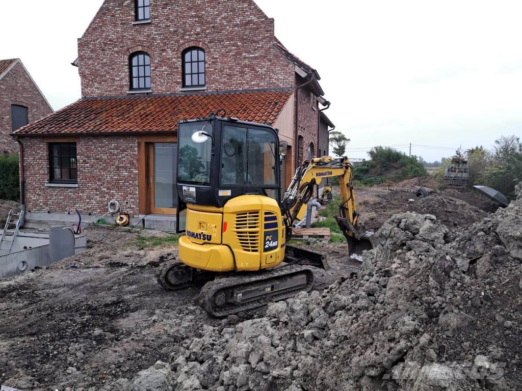 Komatsu pc24 mr Miniescavadeiras