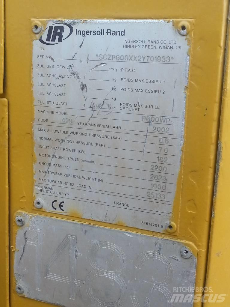 Ingersoll Rand P 600 Compressores