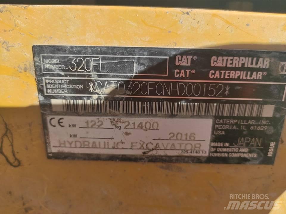 CAT 320 FL 3D Escavadeiras de esteiras