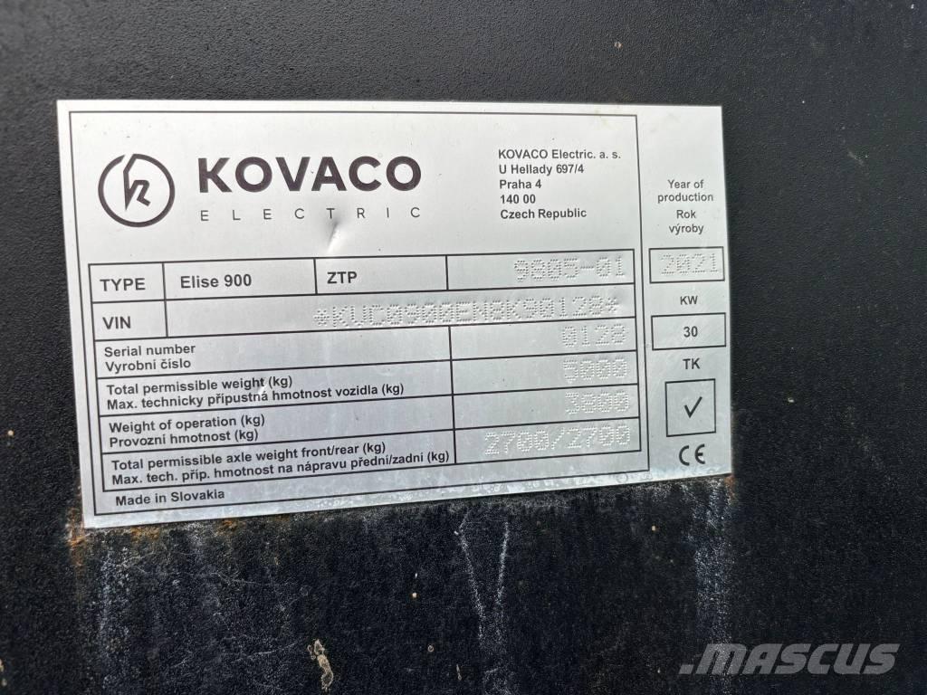 Kovaco Elise 900 Minicarregadeiras