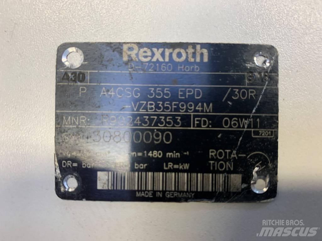 Rexroth A4CSG355 Hidráulica
