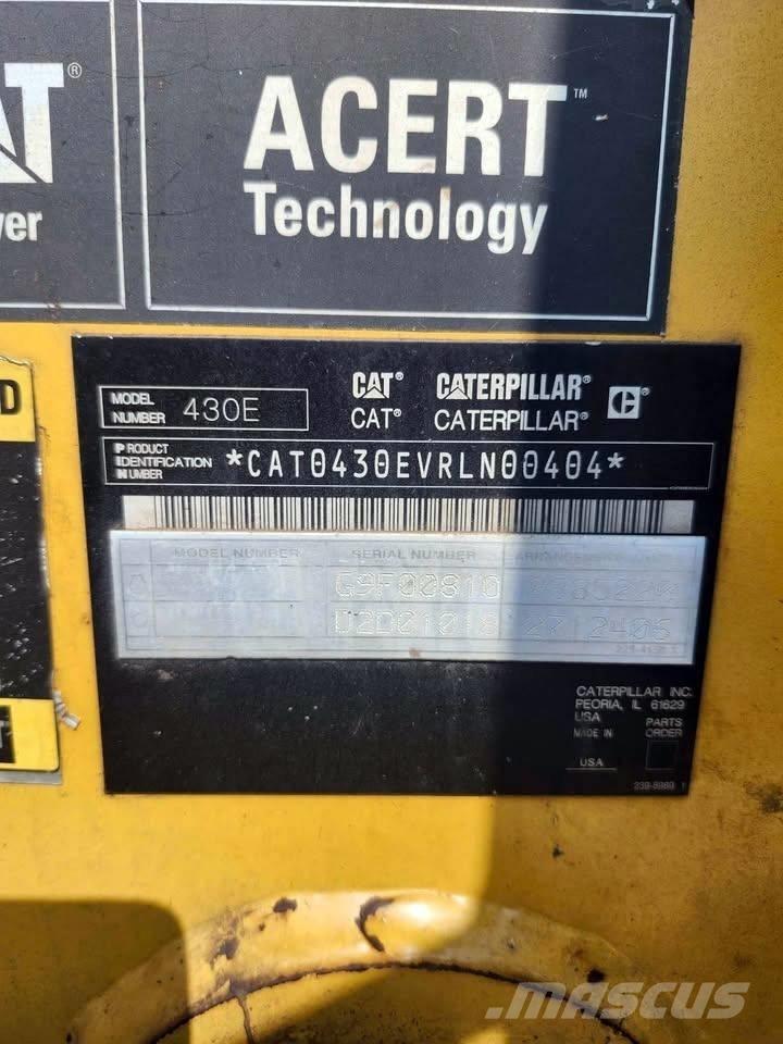CAT 430 E Retroescavadeiras