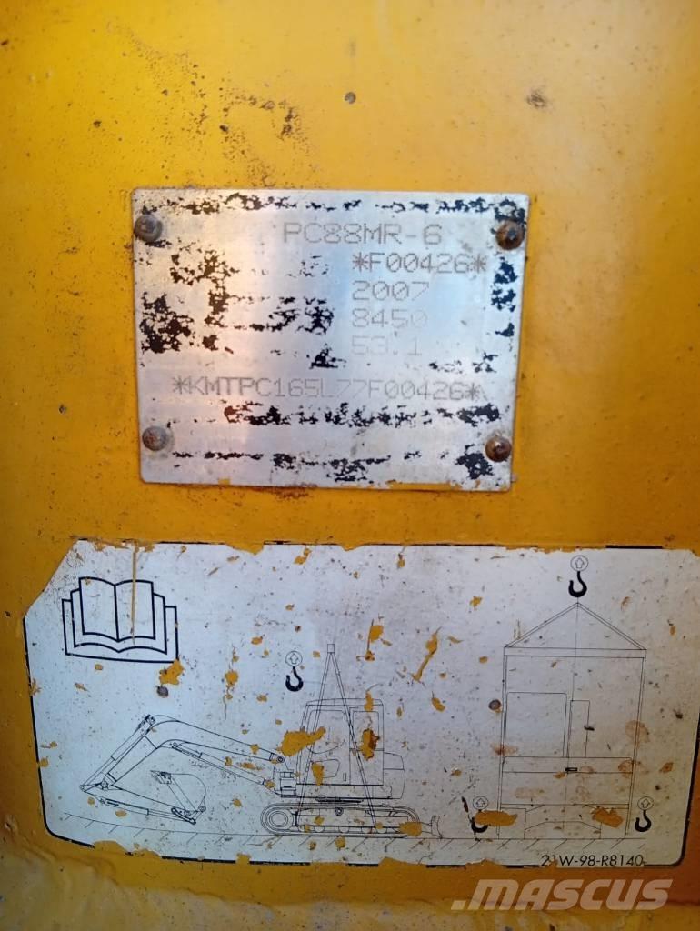 Komatsu PC 88 MR-6 Escavadoras Midi 7t - 12t