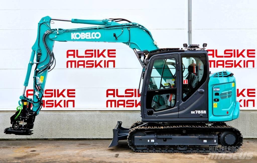 Kobelco SK75 SR-7 Escavadeiras de esteiras