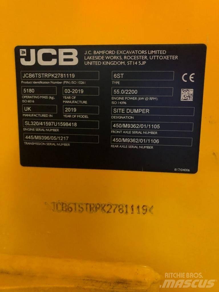JCB 6 ST Dumpers de obras