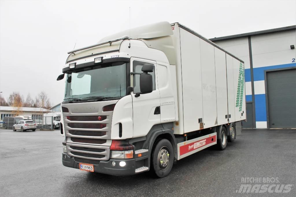 Scania R480 6x2 Caminhões de caixa fechada